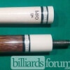 Meucci Pool Cue Model 21-3G Cocobolo Green