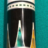 Meucci Custom 21-6 Ebony Cue Butt Sleeve w/Custom Rings