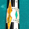 60-Inch Custom Meucci 21-6 Cue Forearm in Ebony Wood