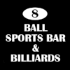 8-Ball Sports Bar & Billiards Columbus Logo