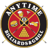 Anytime Billiards & Grill Logo, Jacksonville, NC