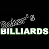 Baker's Billiards Fontana Logo