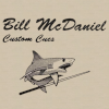 Bill McDaniel Custom Cue Logo, Jackson, TN