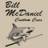 Bill McDaniel Custom Cue Jackson Logo