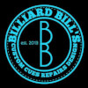 Black Logo for Billiard Bill's Custom Cue & Repair Fort Myers, FL