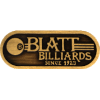 Blatt Billiards Pool Table Rail Plate Logo