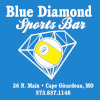 Logo for Blue Diamond Sports Bar Cape Girardeau, MO