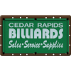 Pool Table Logo, Cedar Rapids Billiards Cedar Rapids, IA