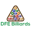Logo for DFE Billiards Carmichaels, PA