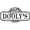 Black and White Logo, Dooly's Pub Rimouski, QC