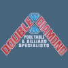 Double Diamond Pool Table Service Logo Michigan