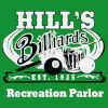 Hill's Billiards El Dorado Logo