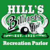 Hill's Pool Hall Logo, El Dorado, AR