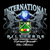 Logo for International Billiards Tulsa, OK
