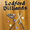 Old Ledford Billiard Supply Logo, Greenville, SC