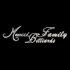 Meucci Family Billiards Byhalia Logo
