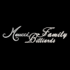 Meucci Family Billiards Logo, Byhalia, MS