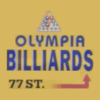 Olympia Billiards Logo, Jackson Heights, NY