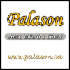 Logo, Palason Billiards Manufacturing Lachine, QC
