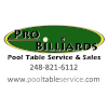 Logo, Pro Billiards Milford, MI