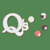 Q's Billiards & Eatery Logo, Boise, ID
