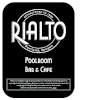 Logo, Rialto Poolroom Bar & Cafe Portland, OR