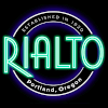 Logo, Rialto Poolroom Bar & Cafe Portland, OR