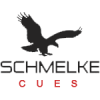 Schmelke Cues Rice Lake Logo
