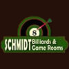 Schmidt Billiards and Game Rooms Columbia, MO Logo