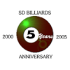 SD's Billiard Service Logo, Fullerton, CA