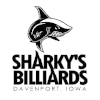 Logo for Sharky's Billiards Davenport, IA