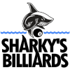 Sharky's Billiards Logo, Davenport, IA