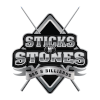 Sticks N' Stones Bar & Billiards Muscatine Logo