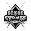 Logo for Sticks N' Stones Bar & Billiards Muscatine, IA