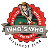 Who's Who? Billiards Club Bay City Logo