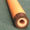 Antique Checkered Pool Cue