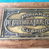 Antique Brunswick Balke-Collender Snooker Table