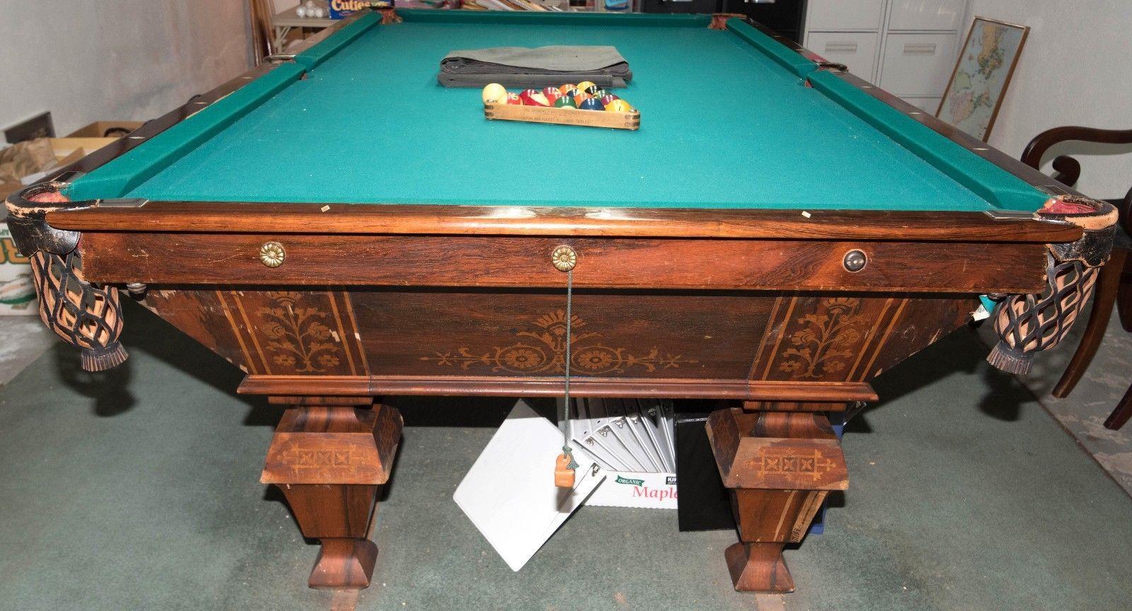 Identifying Antique Pool Table, Brunswick 1895?