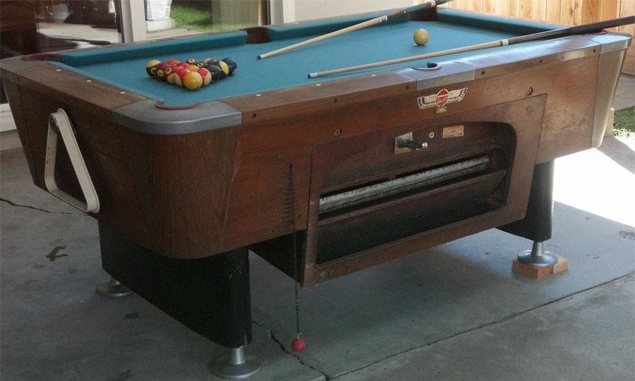 How do i tell how old my valley pool table is scoopsno
