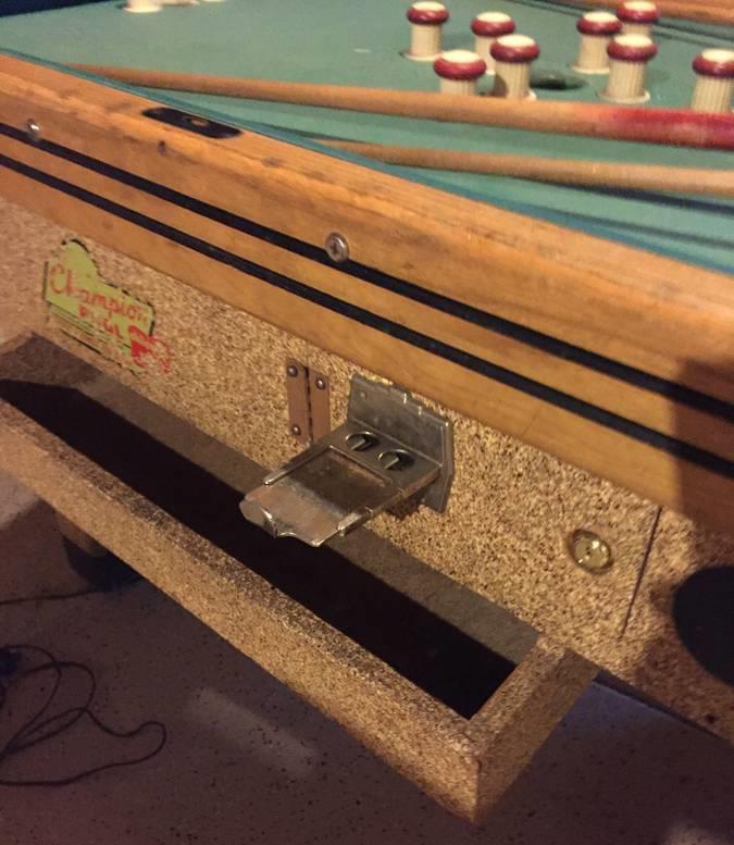 Chicago Coin Bumper Pool Table Wanted