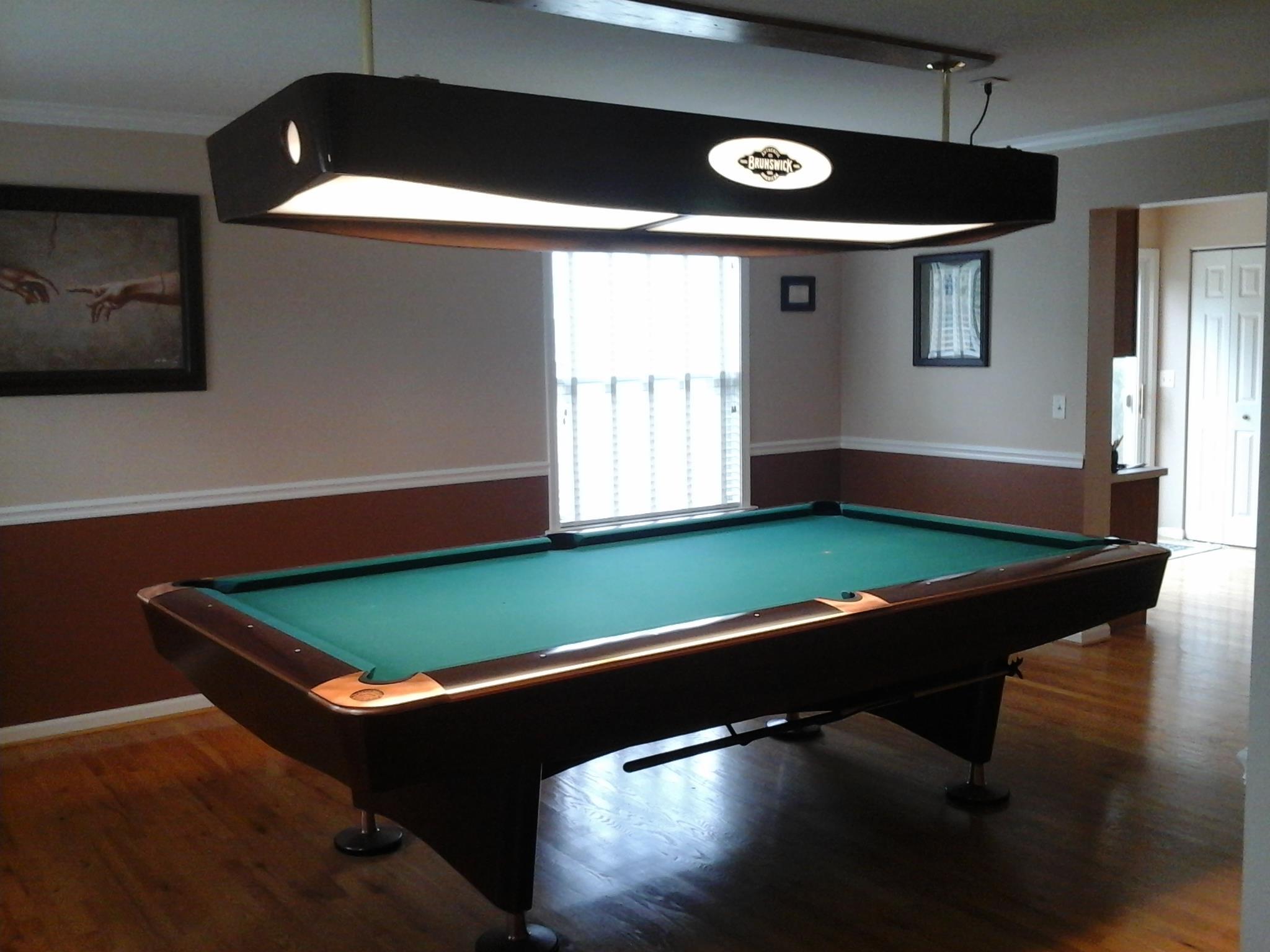 billiard lights