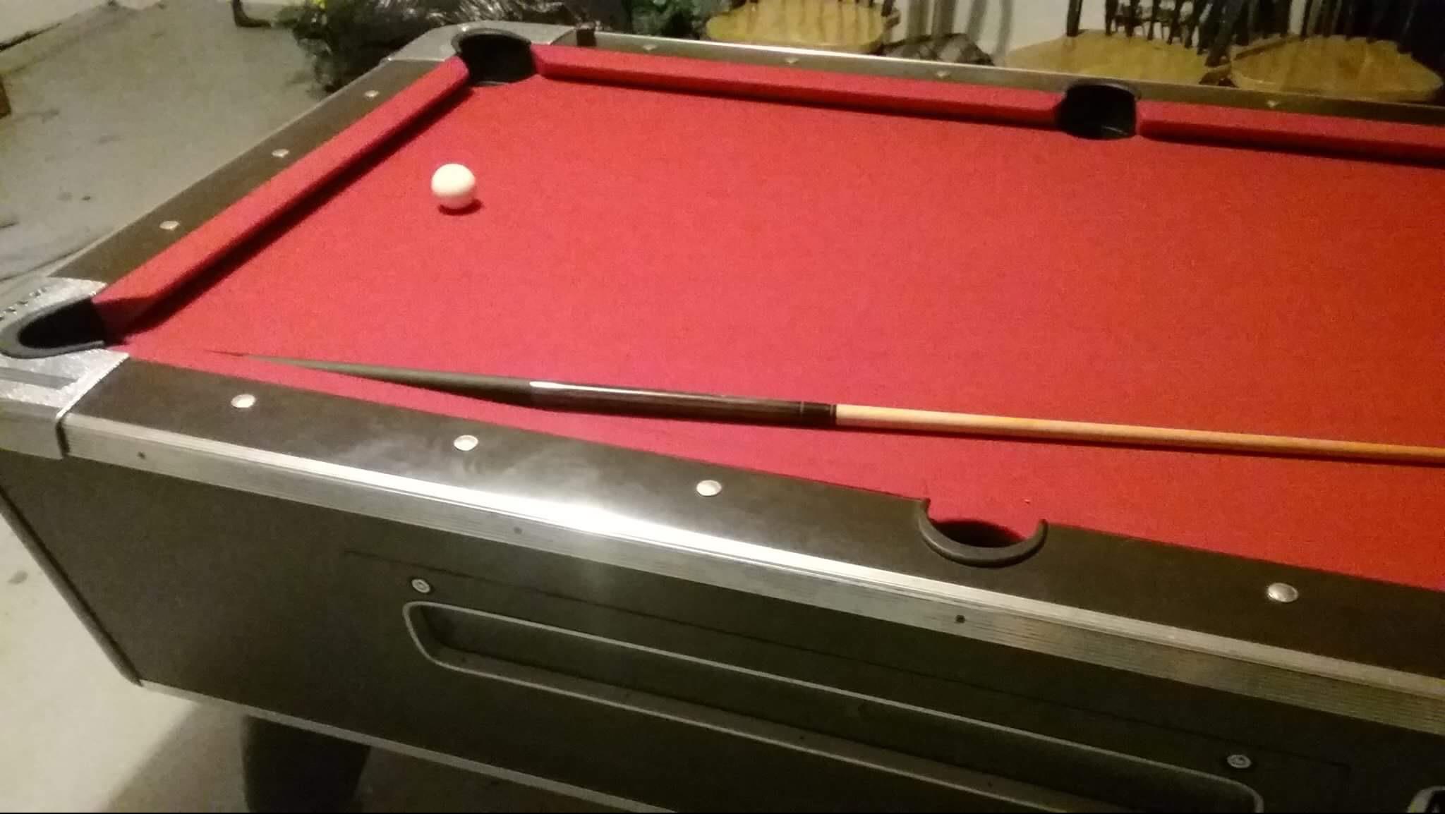 Valley Bar Table Has Buffalo Nickels for Sights?