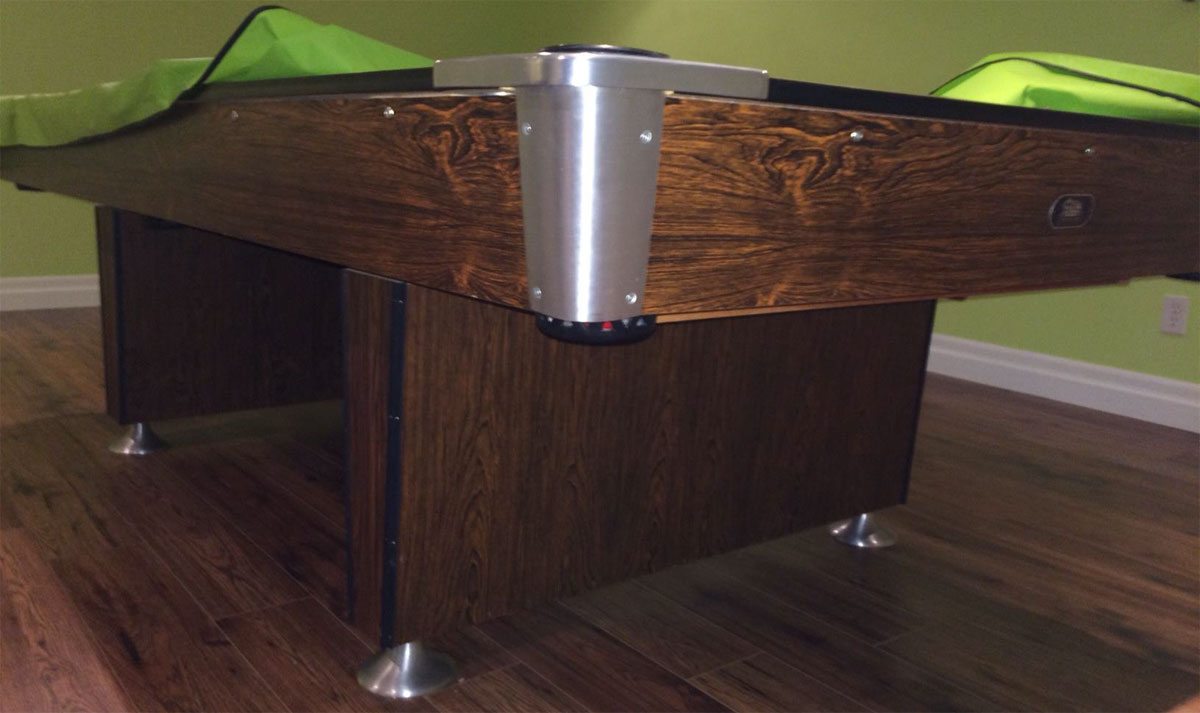 How to Adjust Legs or Level This Ontario Billiards Supply (OBS) Pool Table