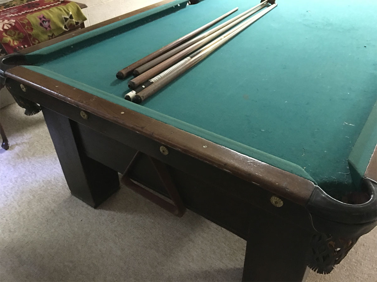 Where to Sell an Antique H. Wagner and Adler Pool Table
