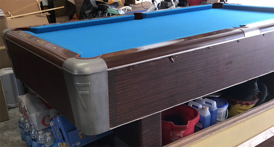 fischer pool table serial number lookup