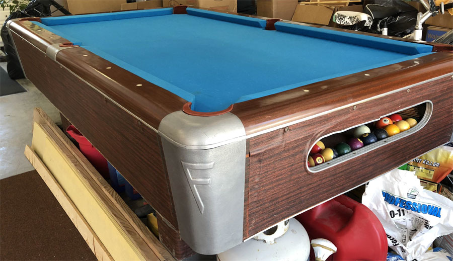 brunswick pool table serial number search