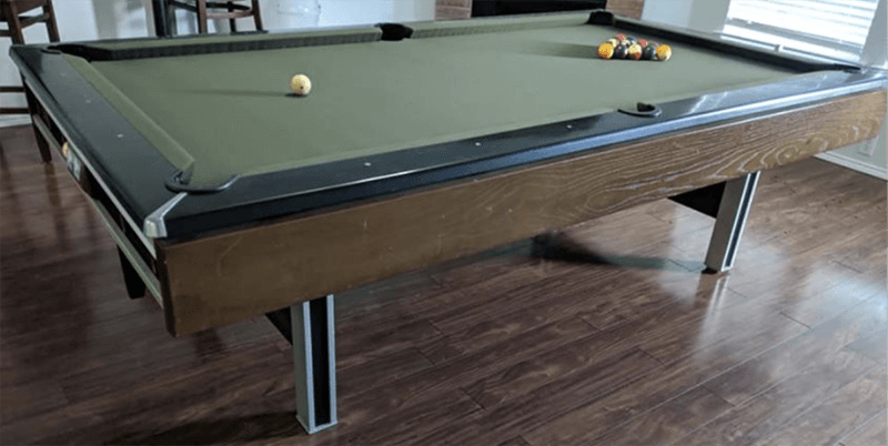 brunswick pool table model identification