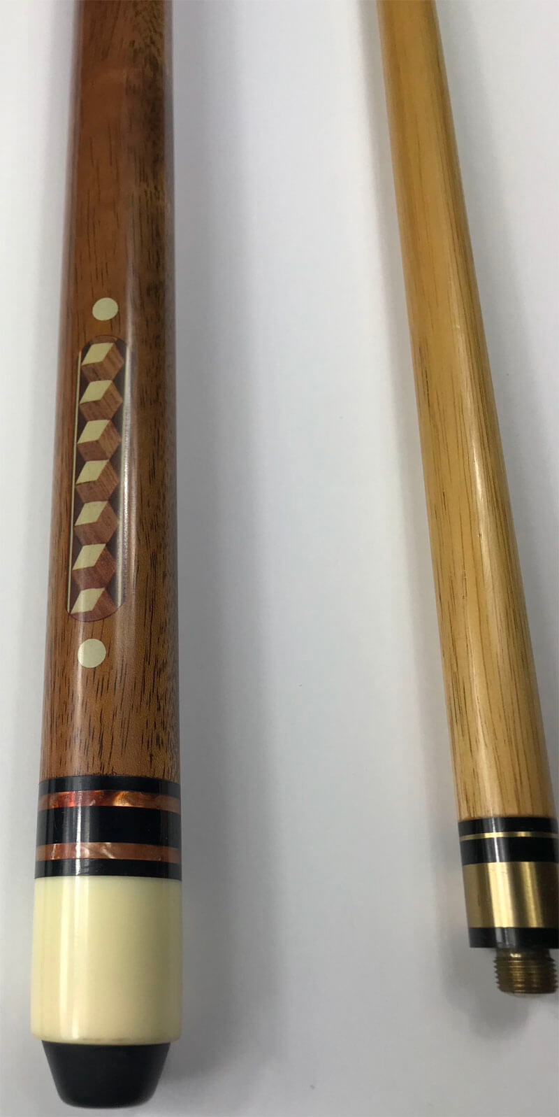 Gallery of brass joints on antique pool cues locedwallstreet