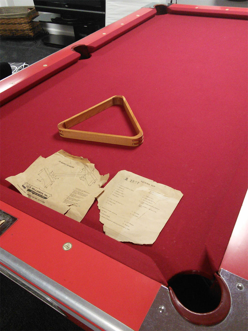 US Billiards "Leader" PRO3 CoinOP Pool Table for Sale