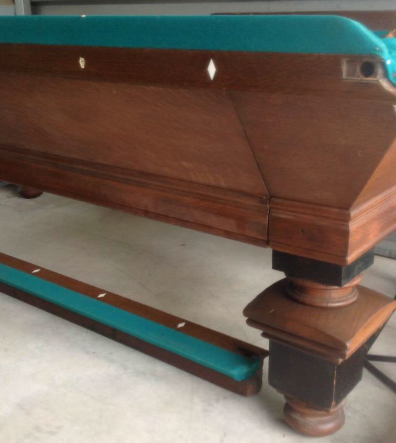 Antique Pool Table Identification - 1892-1903 Patents
